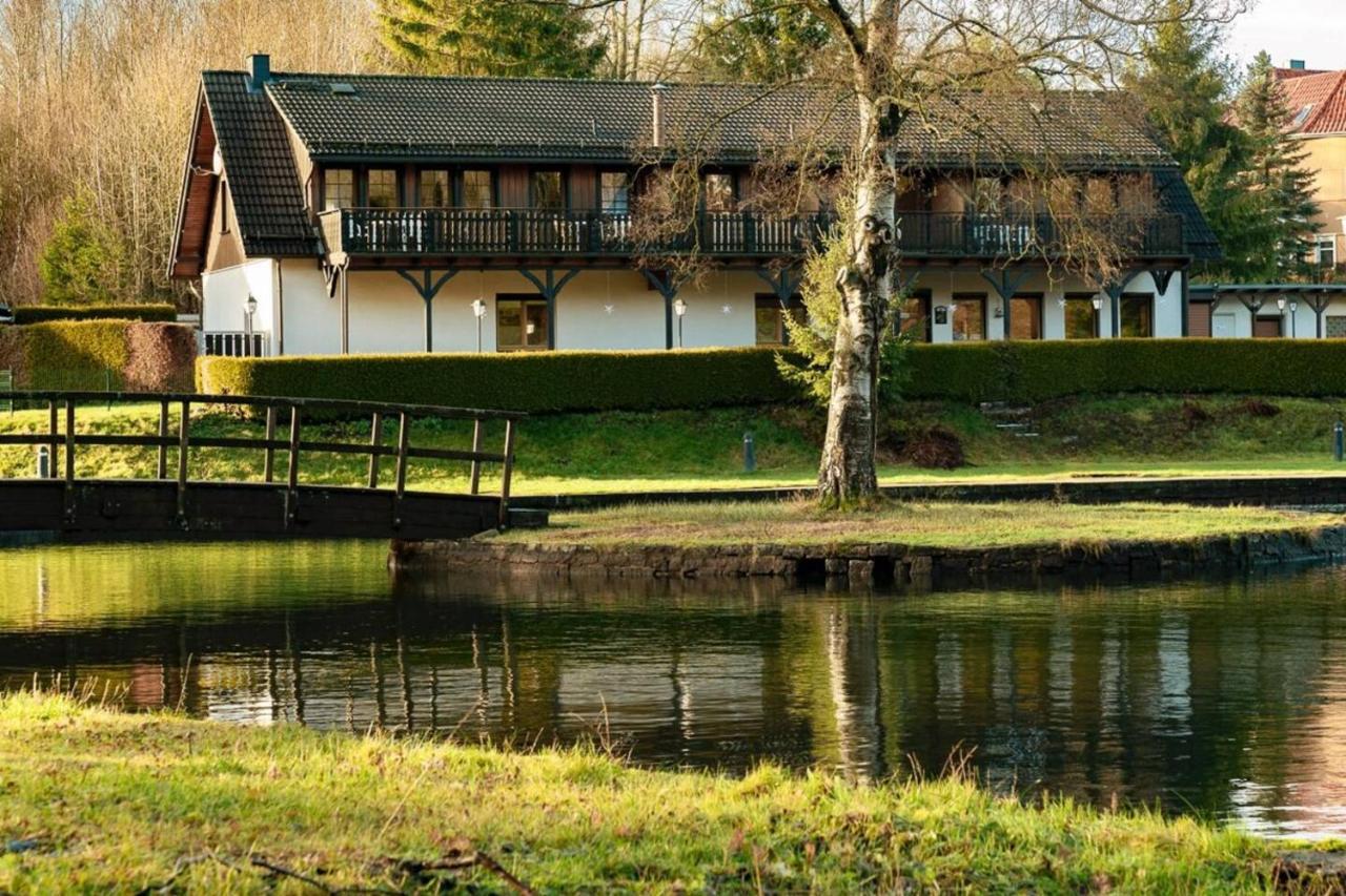 Das Waldseechalet Maerchenhafter Waldseeblick - Moderne Wohnung Mit Infrarotsauna Hasselfelde Exterior photo