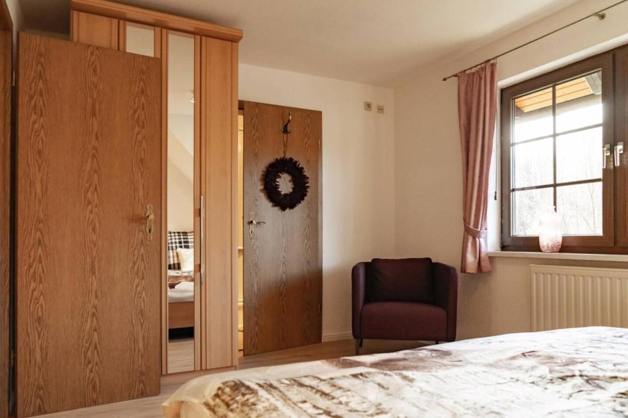 Das Waldseechalet Maerchenhafter Waldseeblick - Moderne Wohnung Mit Infrarotsauna Hasselfelde Exterior photo