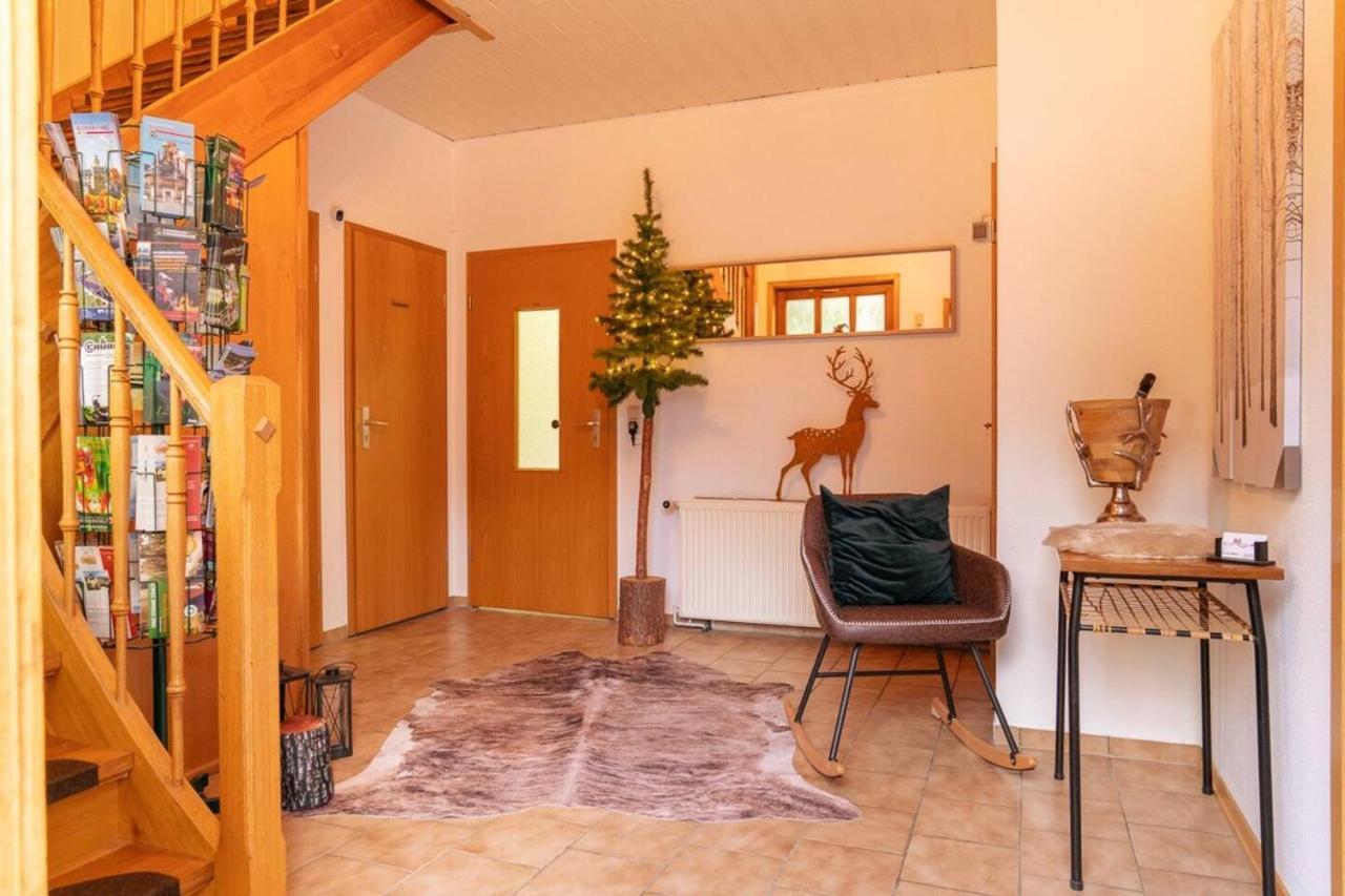 Das Waldseechalet Maerchenhafter Waldseeblick - Moderne Wohnung Mit Infrarotsauna Hasselfelde Exterior photo